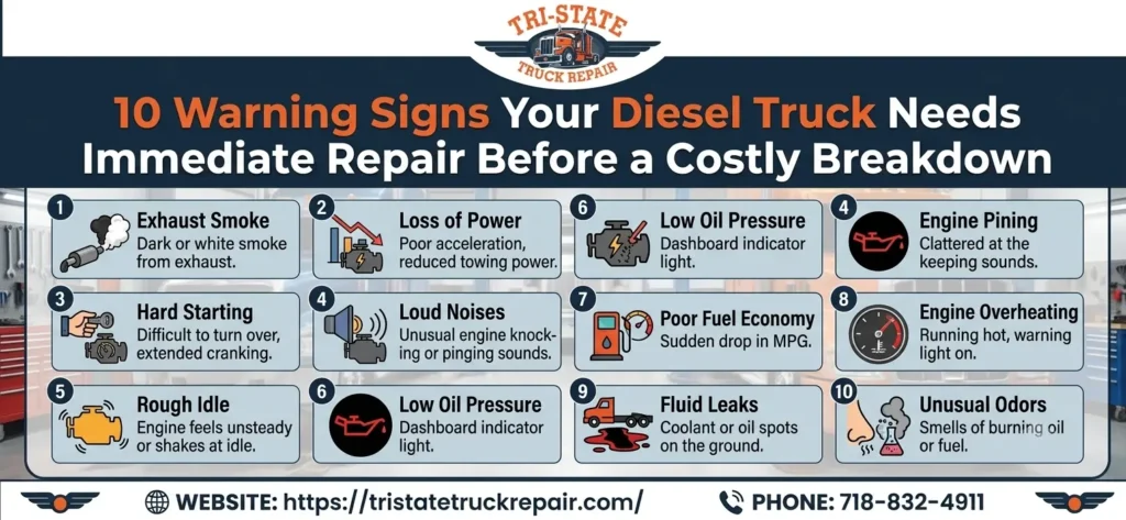 disesel truck repair in Brooklyn
